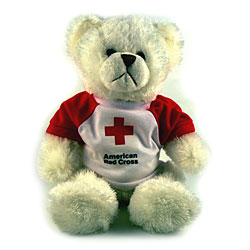 red cross teddy bear pattern